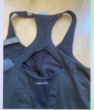 Camiseta Adidas Talla 34 Negra Nueva