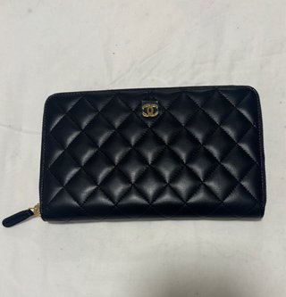 Cartera Chanel Classic Long Zipped