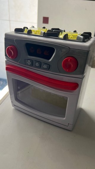 Horno de juguete para niños con luz y sonido