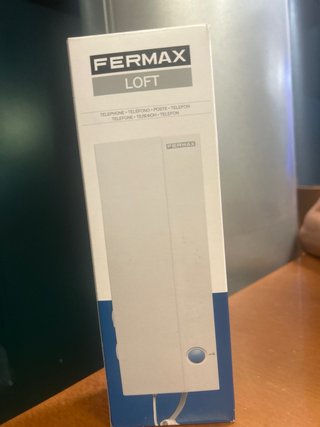 Interfono Fermax Loft Blanco Nuevo ! Si. Estrenar