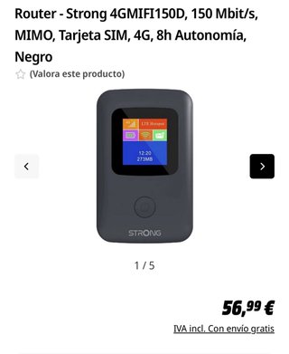 STRONG 4G Portable Hotspot 150 •PRECINTADO•