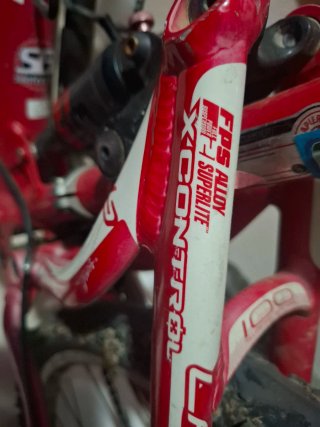 Bicicleta de Montaña Roja
