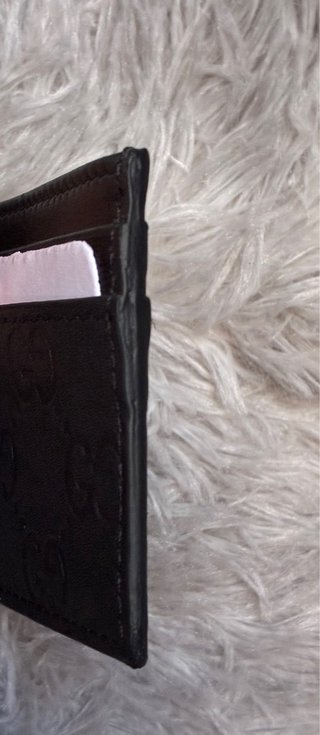 Portacarte Gucci Guccissima Nero Nuovo