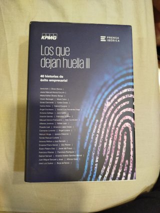 libro, titulado "Los que dejan huella III