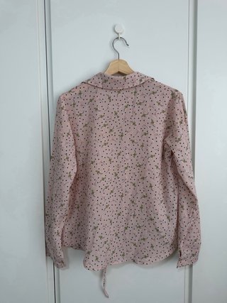 Blusa Kimod Rosa Estampada