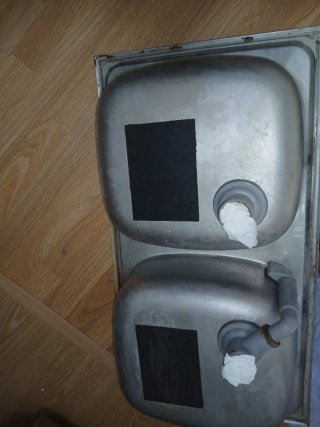 Fregadero acero inoxidable 44x80 XL
