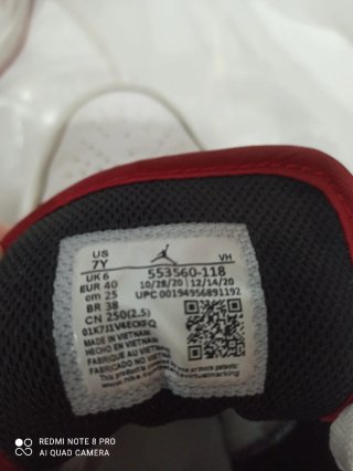Jordan 1 Low Bianche Taglia 40