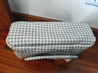 Bolsa Walking Mum Vichy Verde