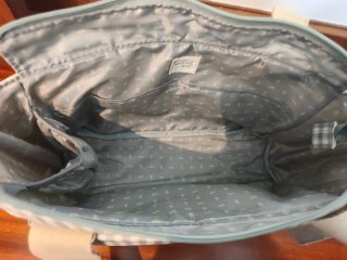Bolsa Walking Mum Vichy Verde