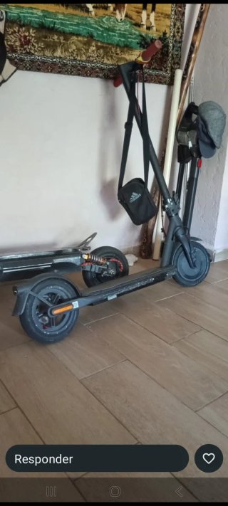 Patinete eléctrico plegable cambió por motocross