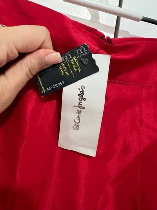 Falda flamenca elegante roja