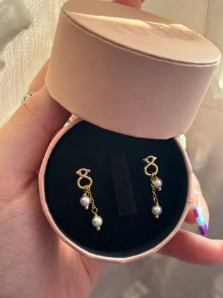 Pendientes Tous Oso Infinito y Perlas