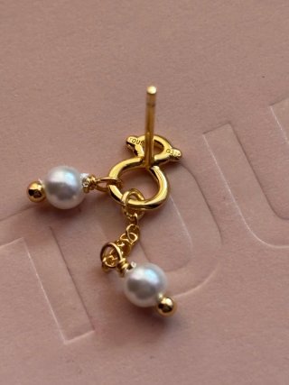 Pendientes Tous Oso Infinito y Perlas