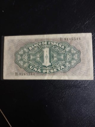 Billete 1 Peseta Banco de España 1940
