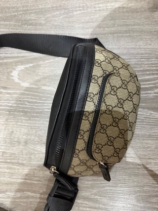 Riñonera Gucci Beige y Marrón perfecto estado