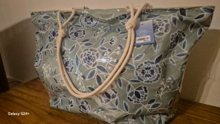 Bolso de playa floral