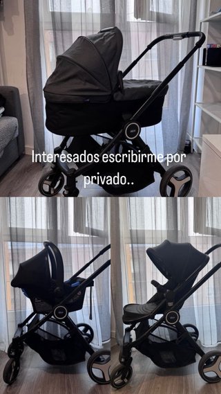 Carro de bebé 3 piezas