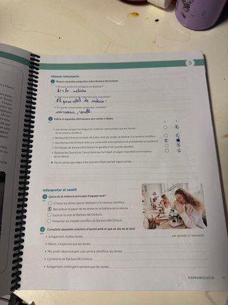 Quaderno Llengua catalana i Literatura 2 ESO Co...