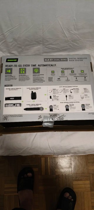 Shure GLX-D+ Sistema Inalámbrico Dual Band