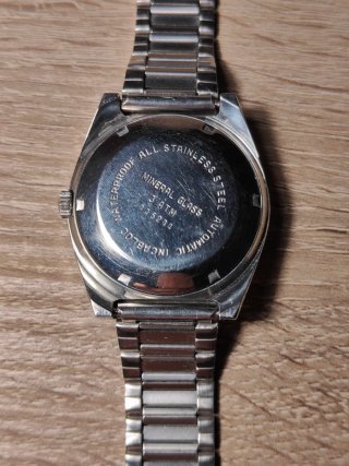 Reloj Berios Automático 25 Jewels ETA 2789 Plata B