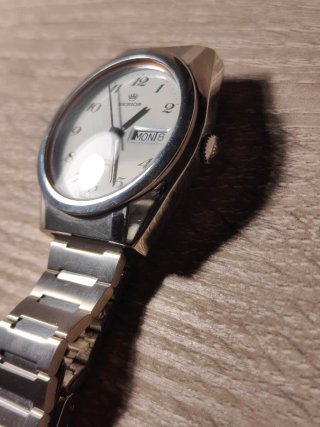 Reloj Berios Automático 25 Jewels ETA 2789 Plata B