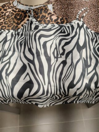 Pack 3 Tops Animal Print Tallas L/XL