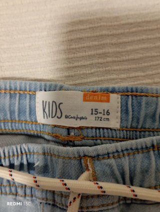 Pantalones cortos vaqueros para niño