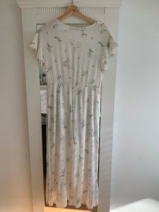 Vestido largo estampado floral, vestido pantalon