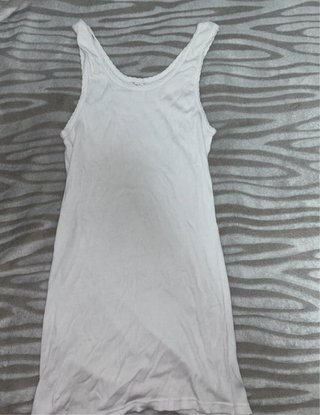 Camiseta de tirantes blanca