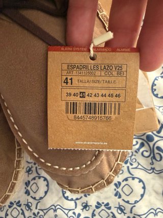 Náuticos espadrilles Álvaro Moreno T41