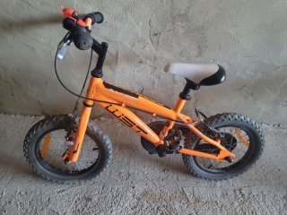 Bicicleta infantil 14 pulgadas naranja