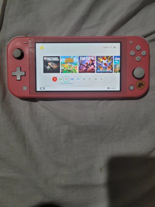 Nintendo Switch Lite Rosa Animal Crossing