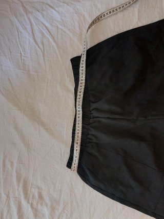 Pantaloni palazzo gamba ampia neri