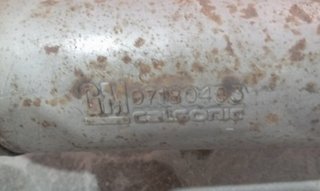 48437 97180403 tubo escape tras opel frontera 2.2