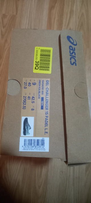 Zapatillas gel challenger 15 padel