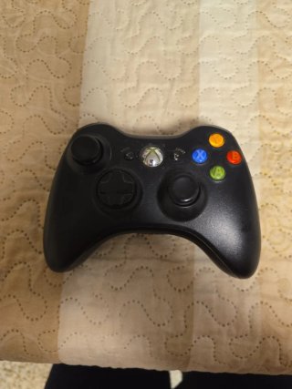Mando Xbox 360 Negro + Receptor inalambrico PC