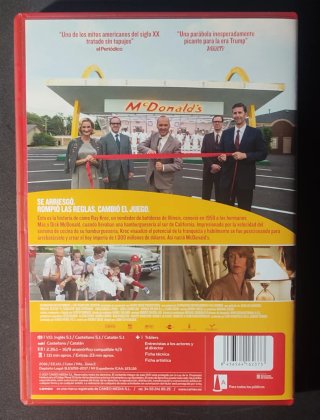 El Fundador. DVD