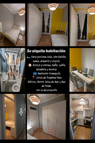Se alquila habitación