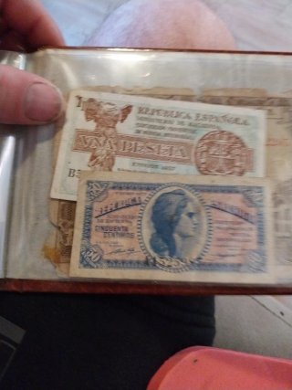 Billetes españoles antiguos