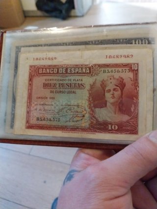 Billetes españoles antiguos