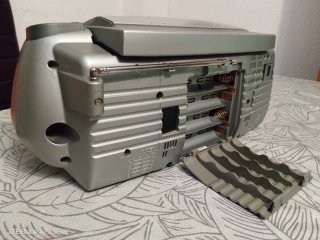 Radio CD Aiwa CSD-EL50 Cassette Doble.