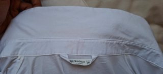Camisa blanca Topshop Talla XS