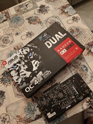 ASUS Radeon RX 580 4GB DUAL - Con Error