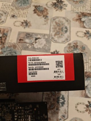 ASUS Radeon RX 580 4GB DUAL - Con Error