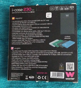 Caja Externa Disco Duro Woxter i-Case 230