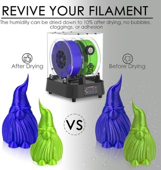EIBOS Cyclopes Box per Essiccazione Filamento 3D