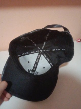 Gorra New York Yankees Snapback Negra/Gris