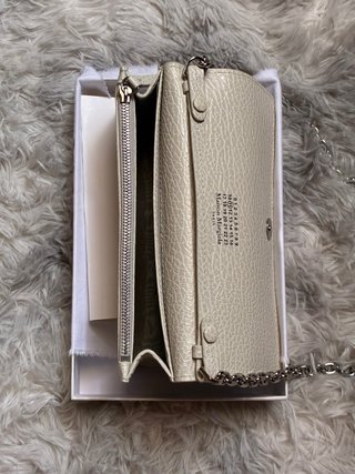 Maison Margiela Bag on Chain in Bianca