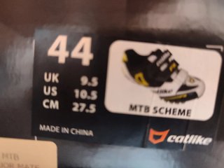Zapatillas Ciclismo Catlike Talla 44