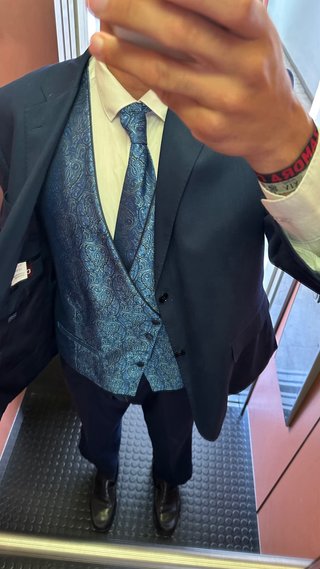 Traje Azul Completo